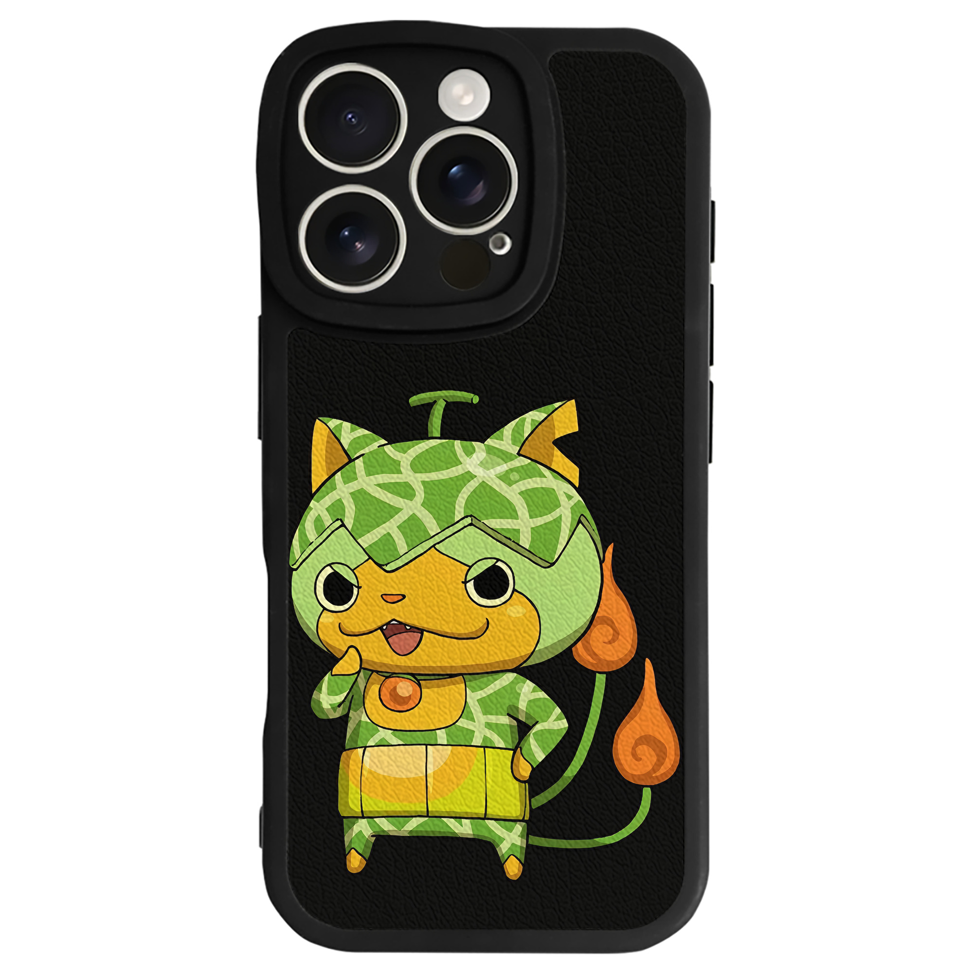 （画像用） 妖怪ウォッチ Yo-kai Watch 【iPhone 16シリーズ対応】シリコンスマホケース（レザー調） 材質：シリコン